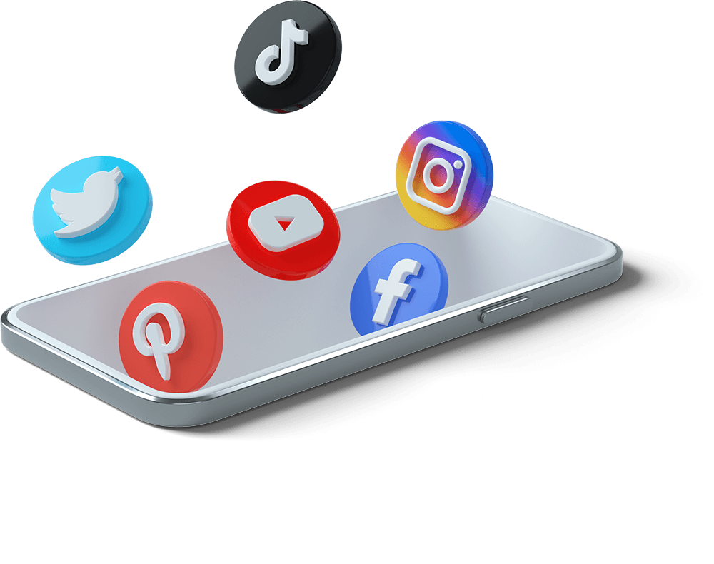 Social Media Phone Apps Icon